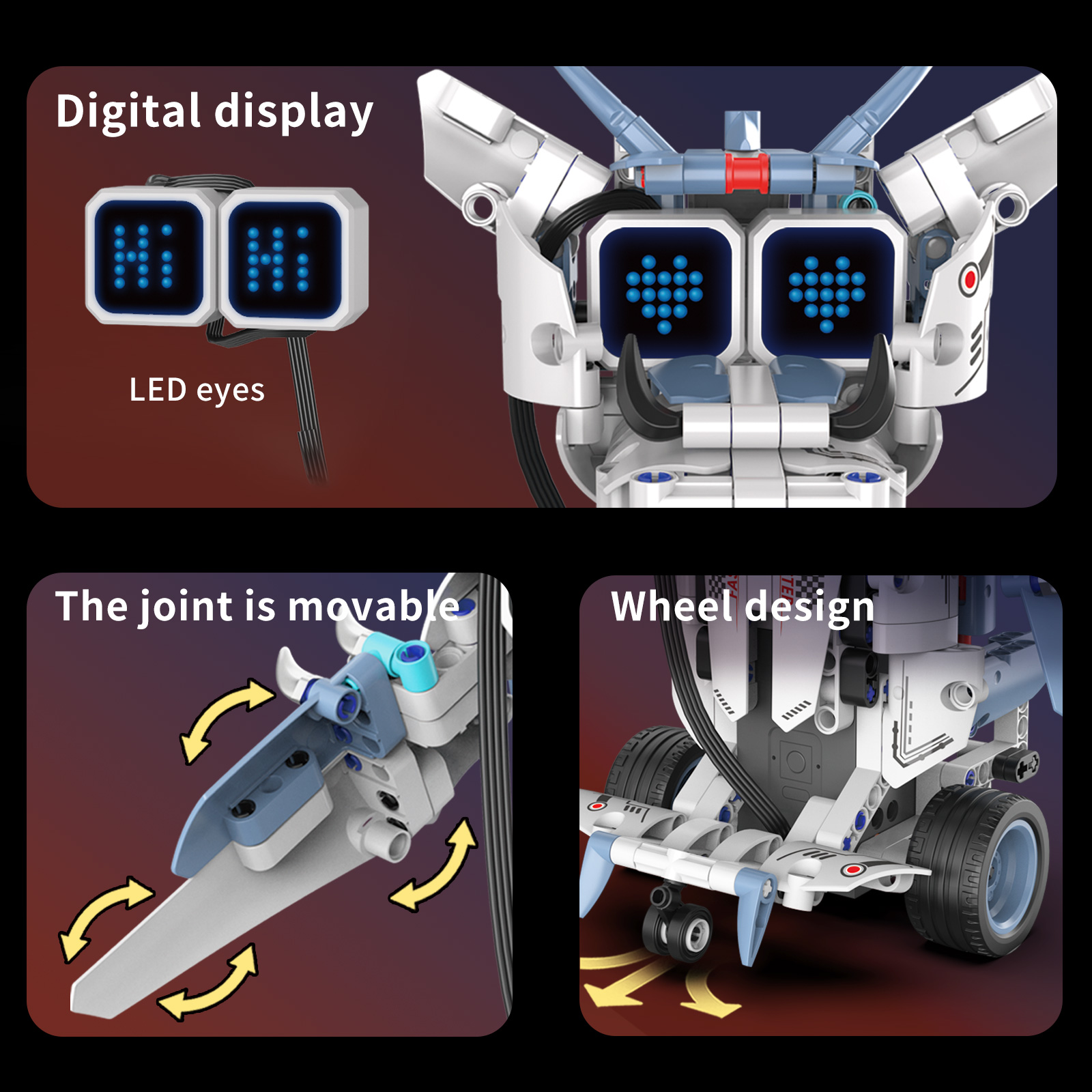 Stem Robot Building Kit Coding - 96229 342 детали, программируемый робот-конструктор «Огнедышащий