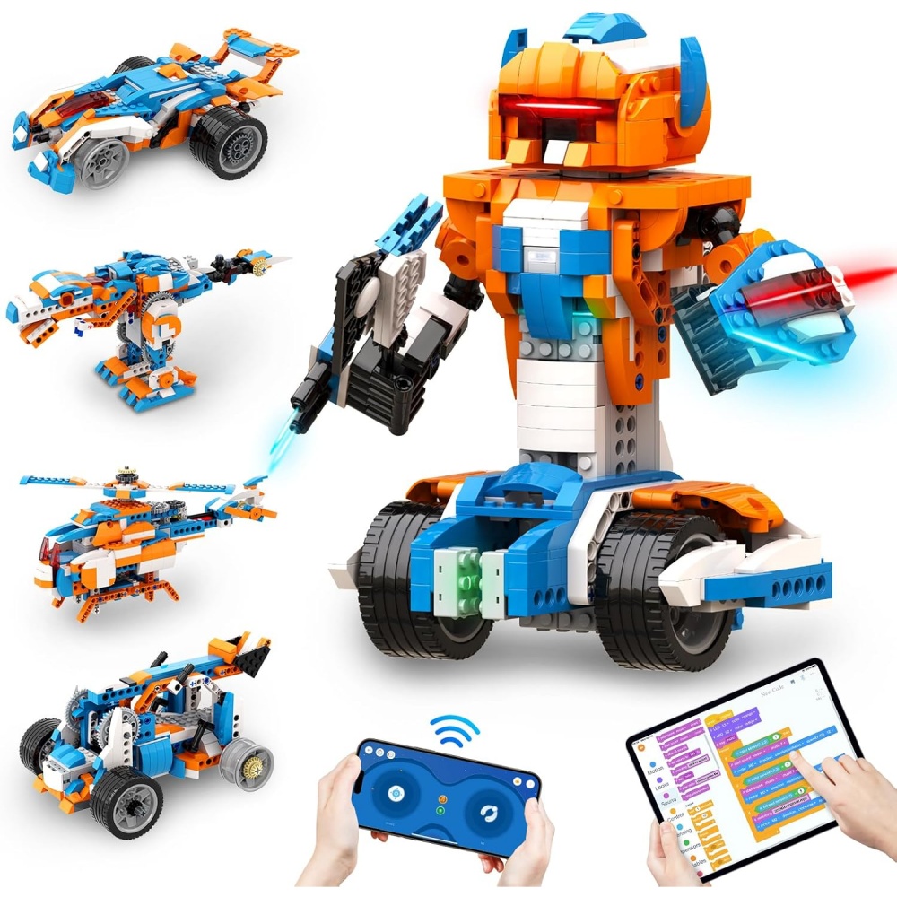 Stem Robot Building Kit Coding - Набор для сборки робота Apitor X