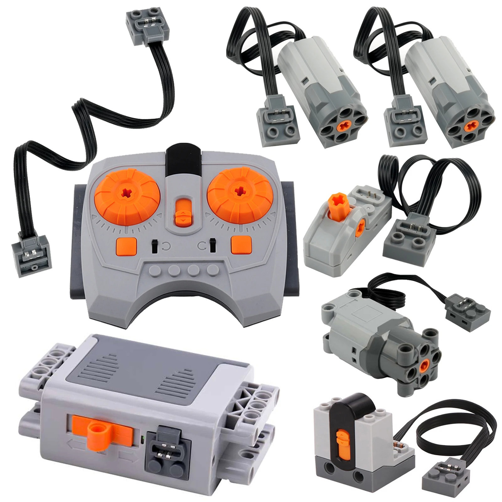 Electronic Building Blocks Stem Kit - 8 шт./лот MOC Toys, технические электронные