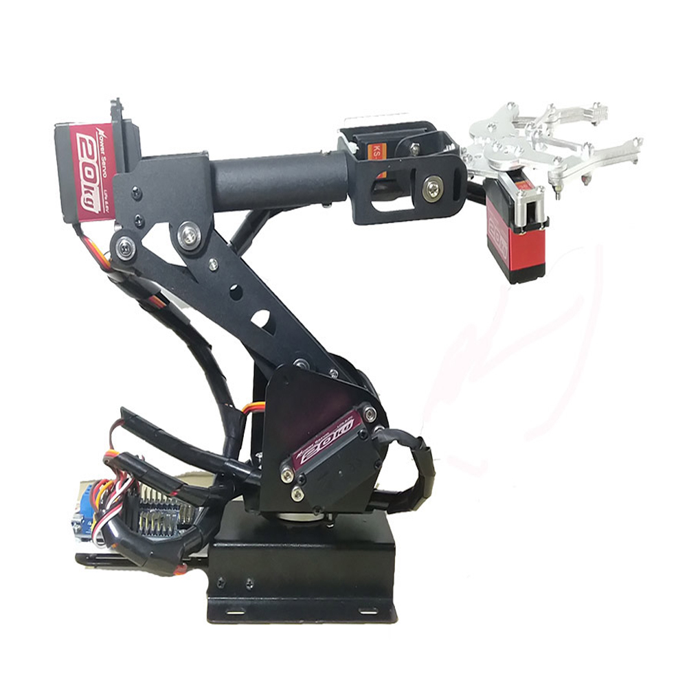 Programmable Robotic Arm Kit Arduino - Программируемый роботизированный манипулятор-захват (6 степеней свободы)