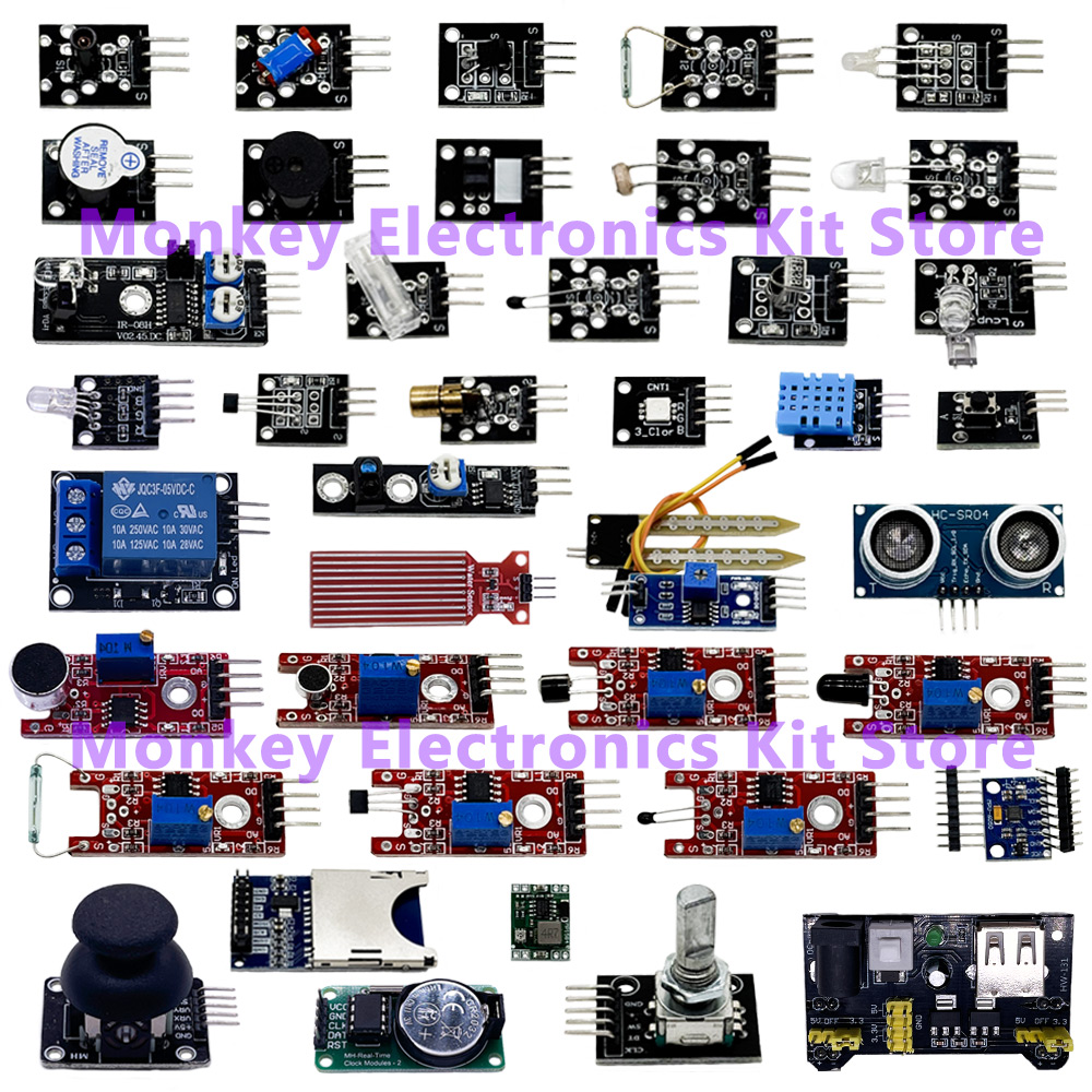Arduino Sensor Kit 37 Modules Starter - Стартовый комплект из 45 видов в
