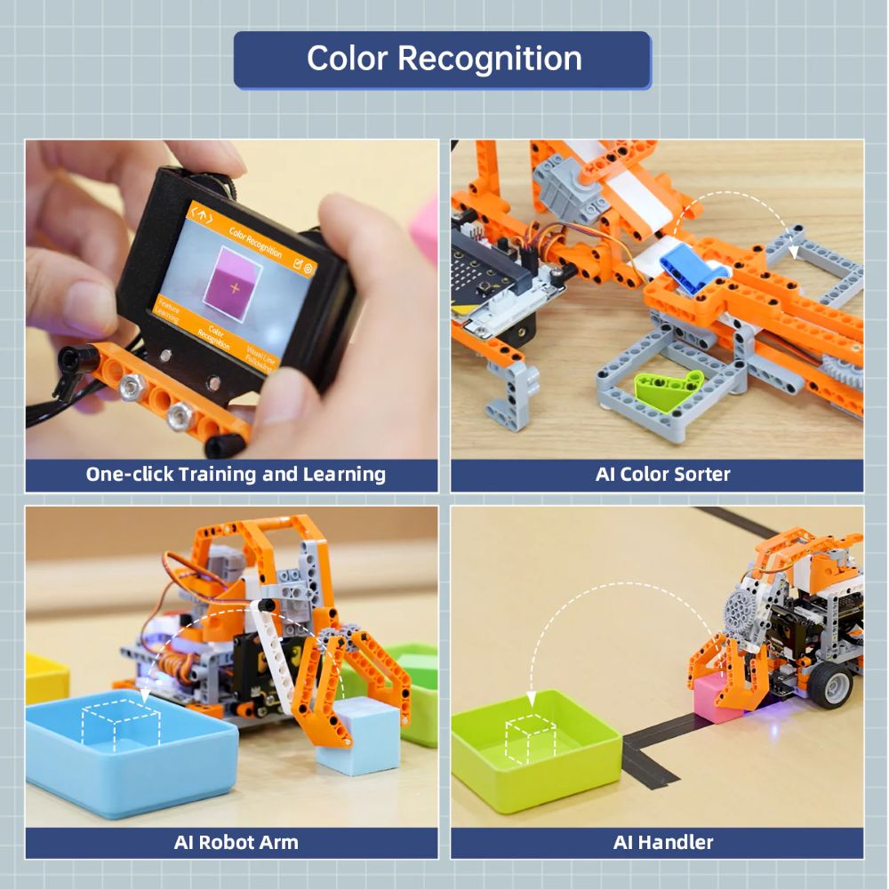 Stem Robot Building Kit Coding - НОВЫЙ программируемый конструктор DadaBit AI Micro:bit