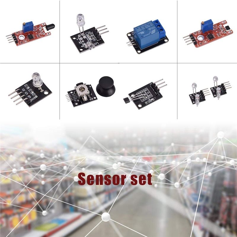 Arduino Sensor Kit 37 Modules Starter - Стартовый набор из 37 сенсорных модулей