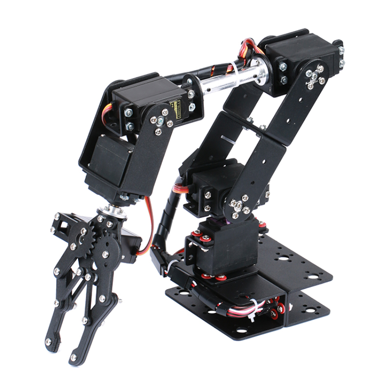Programmable Robotic Arm Kit Arduino - STEAM DIY 6-дюймовый робот из металлического