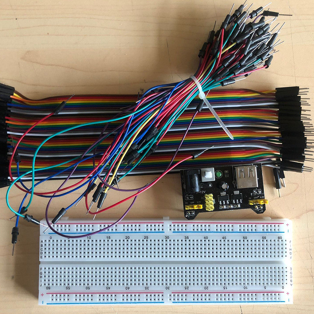 Breadboard Jumper Wires Power Supply Kit - Набор проводов для макетной платы 830-Point