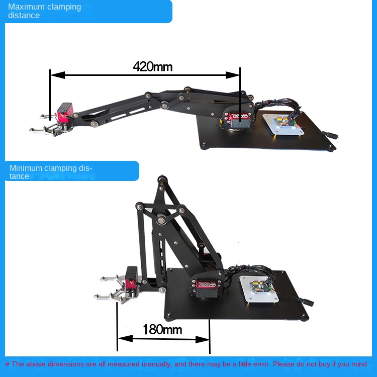 4-футовый робот-манипулятор с  – обзор и цена Programmable Robotic Arm Kit Arduino