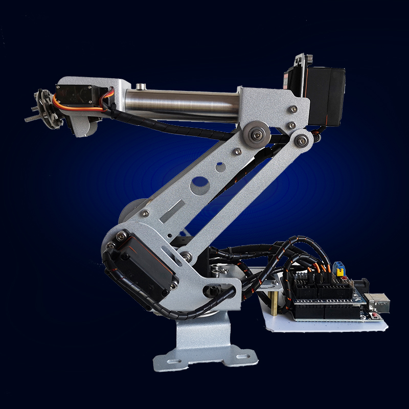 Роботизированная рука с 6 степ – обзор и цена Programmable Robotic Arm Kit Arduino