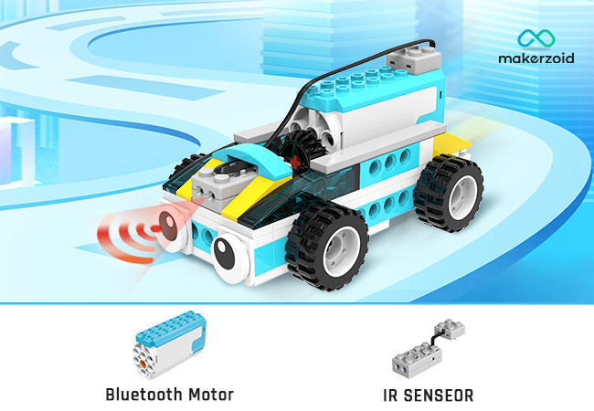 Обучающий STEM-набор для сборк – обзор и цена Stem Robot Building Kit Coding