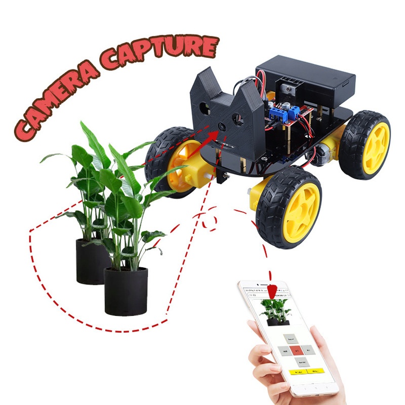 Набор для сборки робота ESP32  – обзор и цена Stem Robot Building Kit Coding