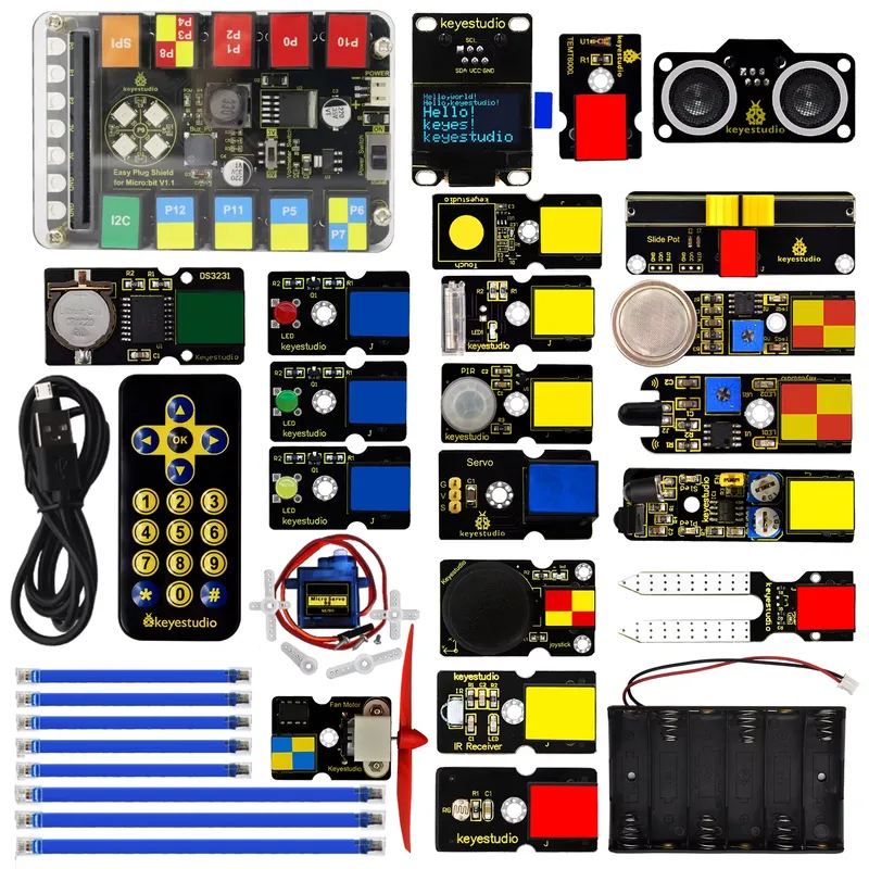 Производитель электронных STEM – обзор и цена Micro Bit Stem Educational Starter Kit