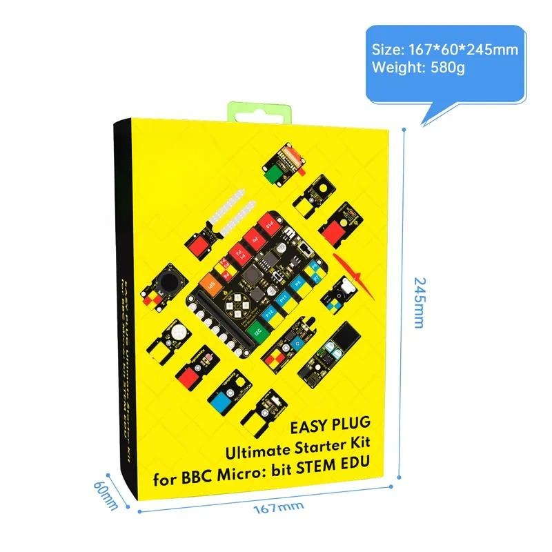Производитель электронных STEM – обзор и цена Micro Bit Stem Educational Starter Kit
