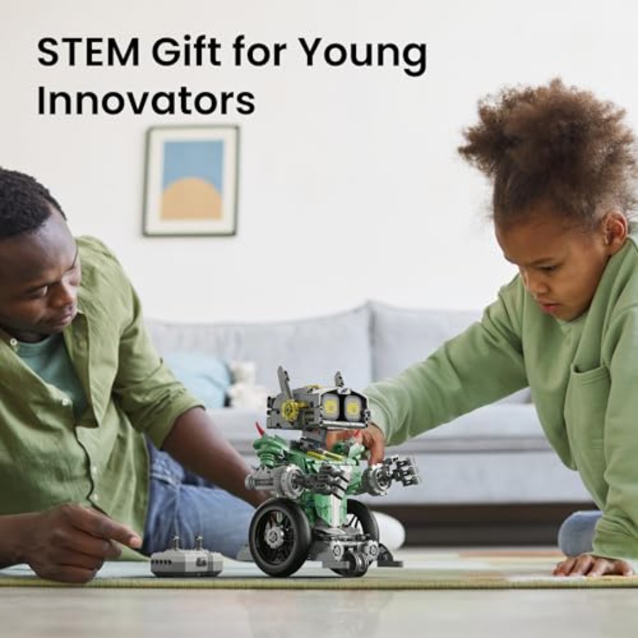 Набор для сборки робота-машины – обзор и цена Stem Robot Building Kit Coding