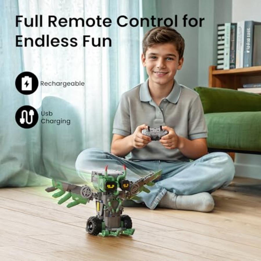 Набор для сборки робота-машины – обзор и цена Stem Robot Building Kit Coding