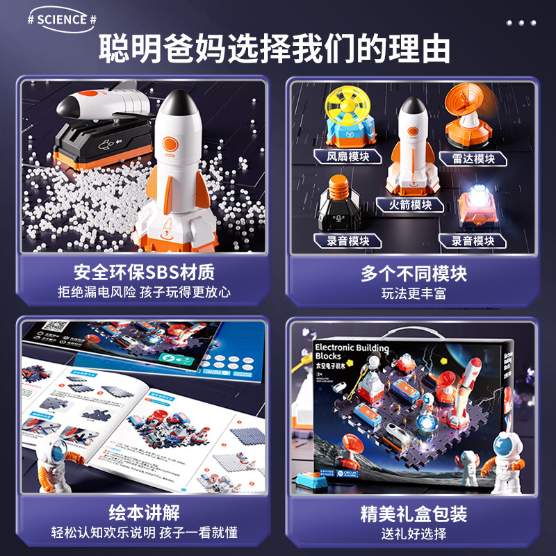 Набор для STEM-экспериментов д – обзор и цена Electronic Building Blocks Stem Kit