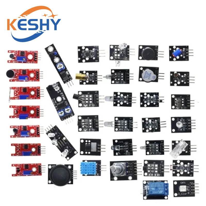 Модули датчиков 45 в 1, 16 вид – обзор и цена Arduino Sensor Kit 37 Modules Starter