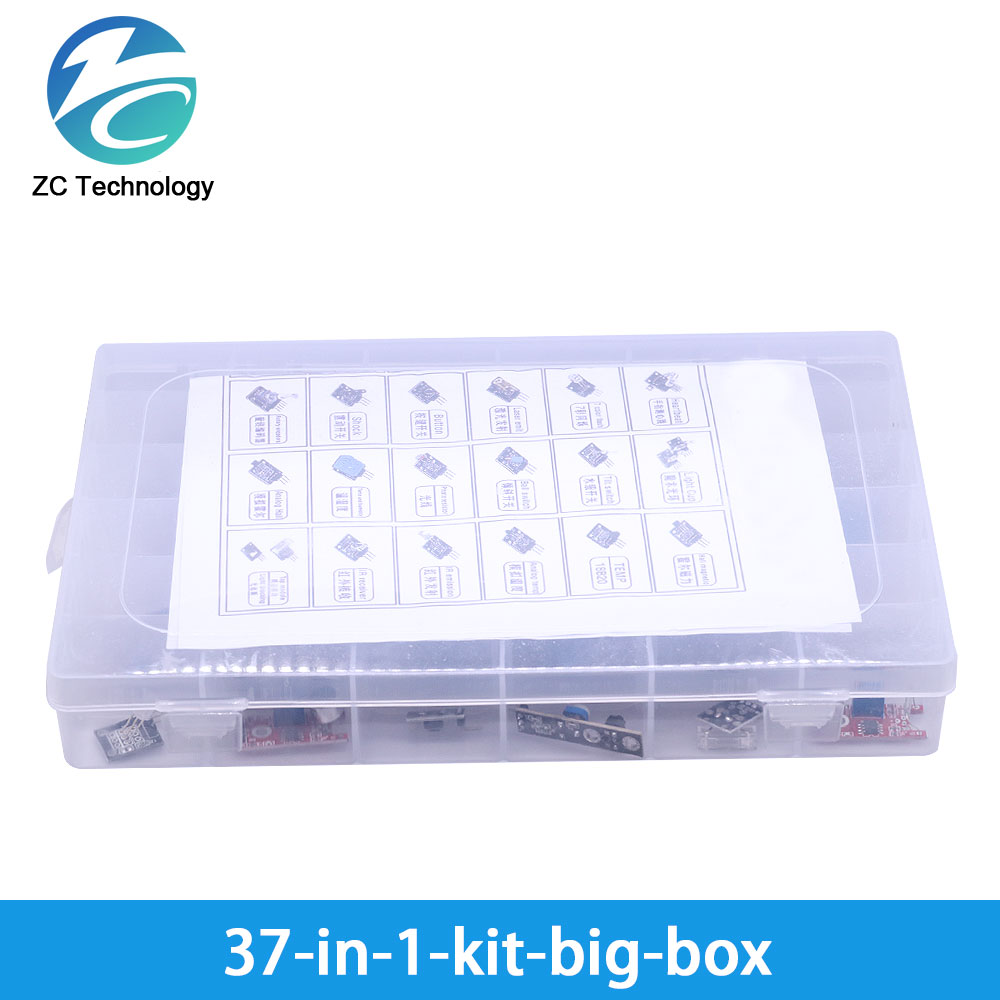 Для модулей датчиков arduino 4 – обзор и цена Arduino Sensor Kit 37 Modules Starter