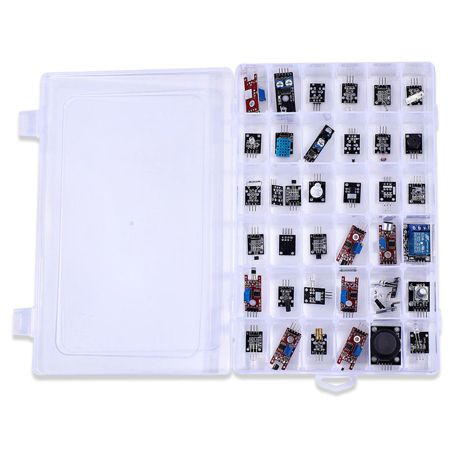 Стартовый комплект для arduino – обзор и цена Arduino Sensor Kit 37 Modules Starter