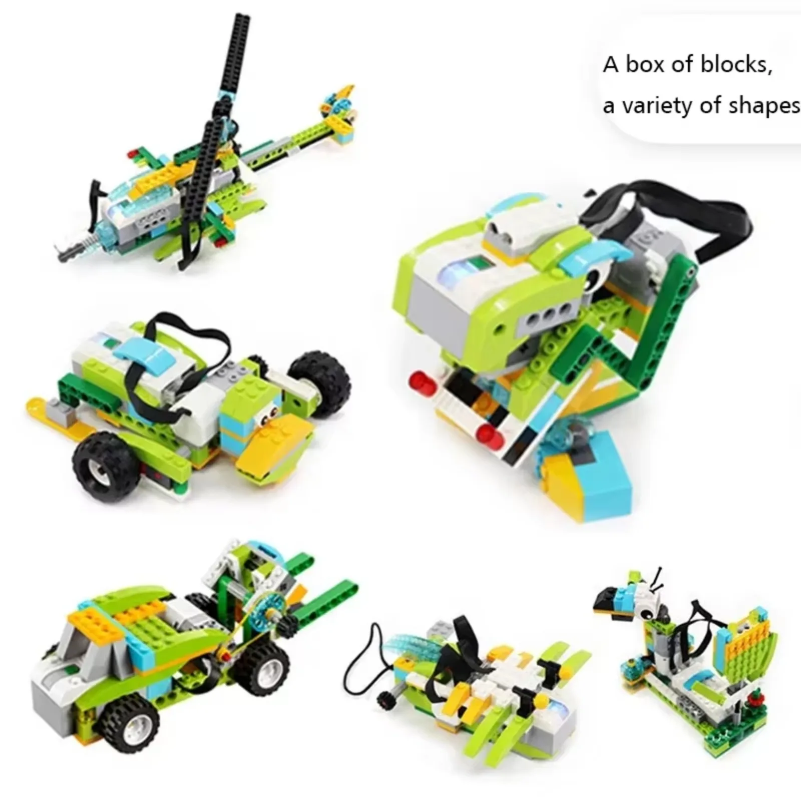 Самый дешевый набор STEM-конст – обзор и цена Electronic Building Blocks Stem Kit