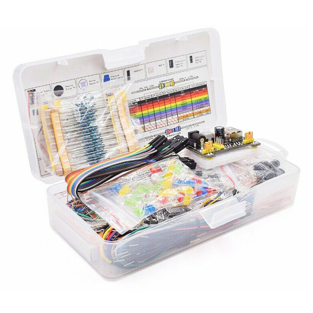 Набор для макетирования (бредб – обзор и цена Breadboard Jumper Wires Power Supply Kit