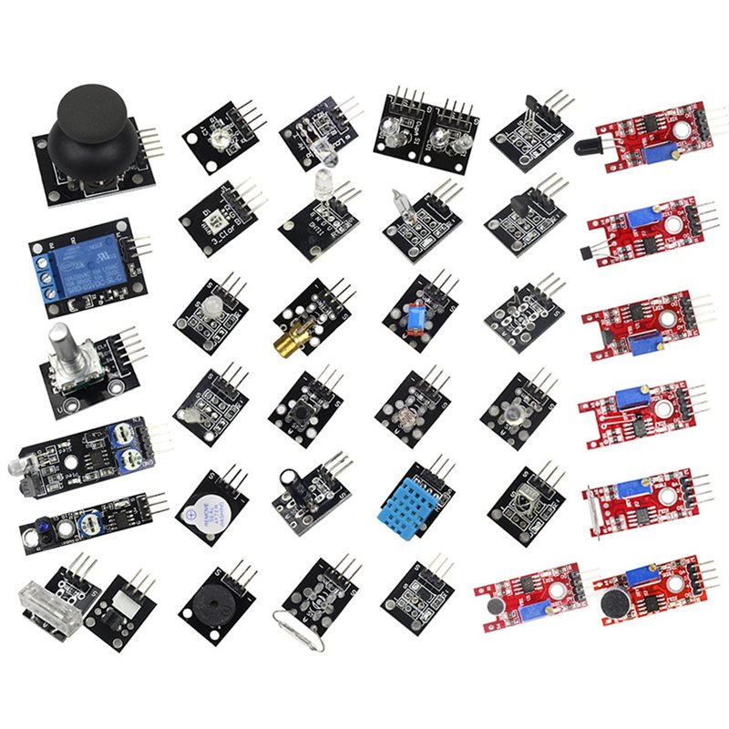 ABKN-For Arduino MCU Compatibl – обзор и цена Arduino Sensor Kit 37 Modules Starter