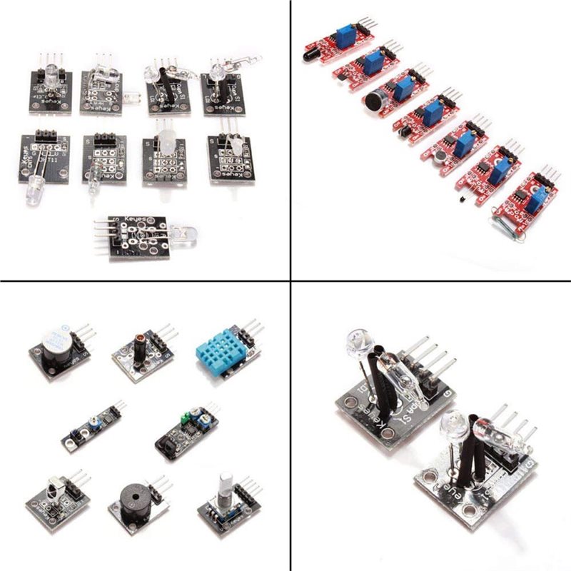 ABKN-For Arduino MCU Compatibl – обзор и цена Arduino Sensor Kit 37 Modules Starter