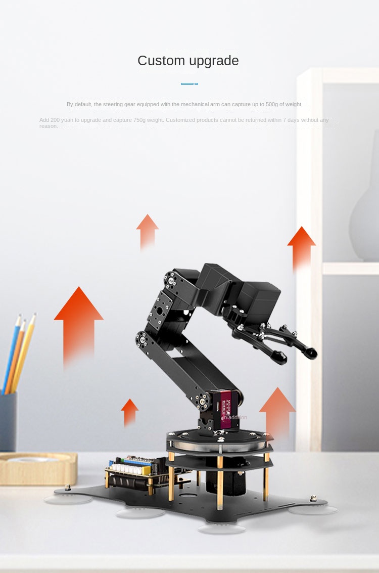 Роботизированная рукоятка 6 DO – обзор и цена Programmable Robotic Arm Kit Arduino