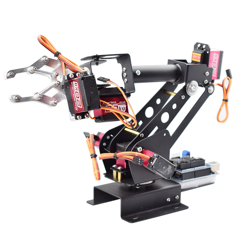 Программируемый роботизированн – обзор и цена Programmable Robotic Arm Kit Arduino