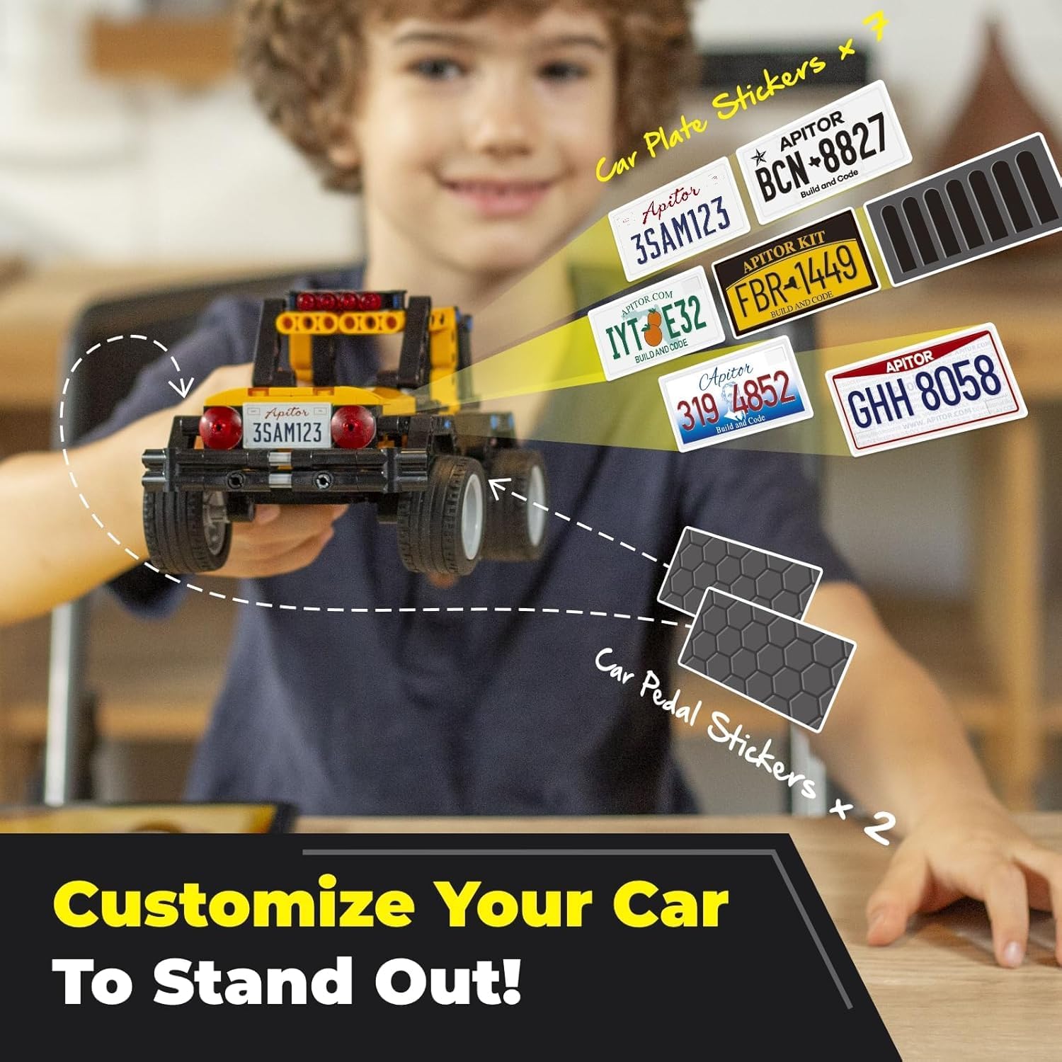 Робот-конструктор Apitor R 4-в – обзор и цена Stem Robot Building Kit Coding