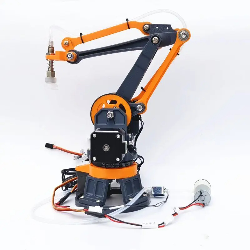 4-осевой шаговый робот-манипул – обзор и цена Programmable Robotic Arm Kit Arduino