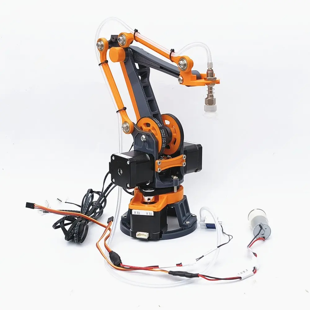 4-осевой шаговый робот-манипул – обзор и цена Programmable Robotic Arm Kit Arduino