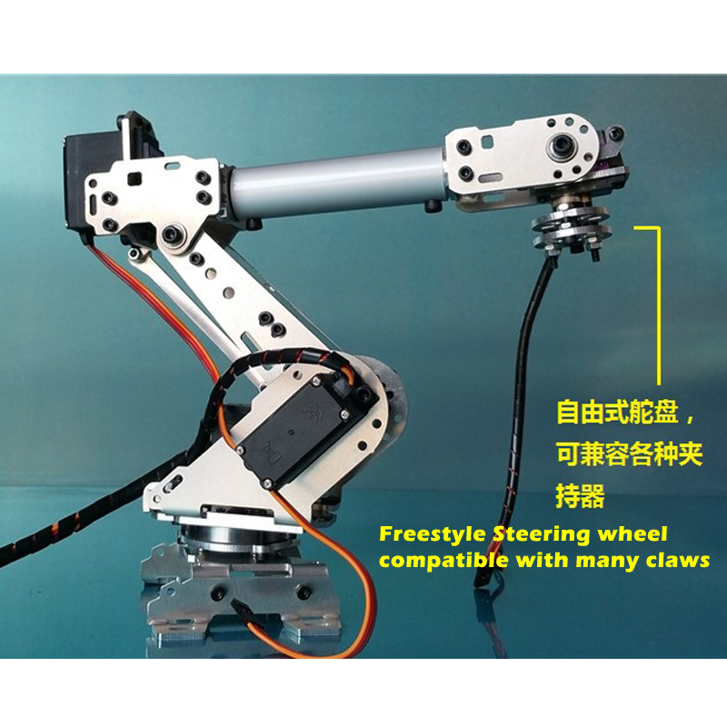 6-ффектная модель проекта робо – обзор и цена Programmable Robotic Arm Kit Arduino