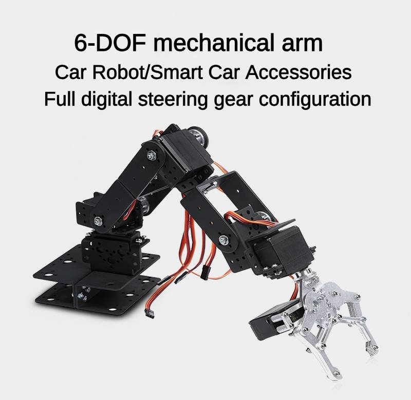 Набор MG996: 6-осевой роботизи – обзор и цена Programmable Robotic Arm Kit Arduino