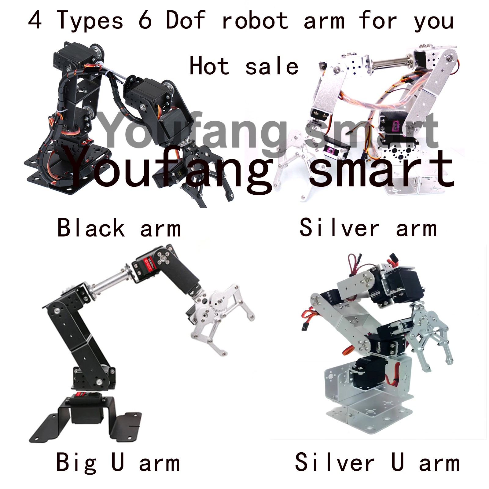 Комплект роботизированной руки – обзор и цена Programmable Robotic Arm Kit Arduino