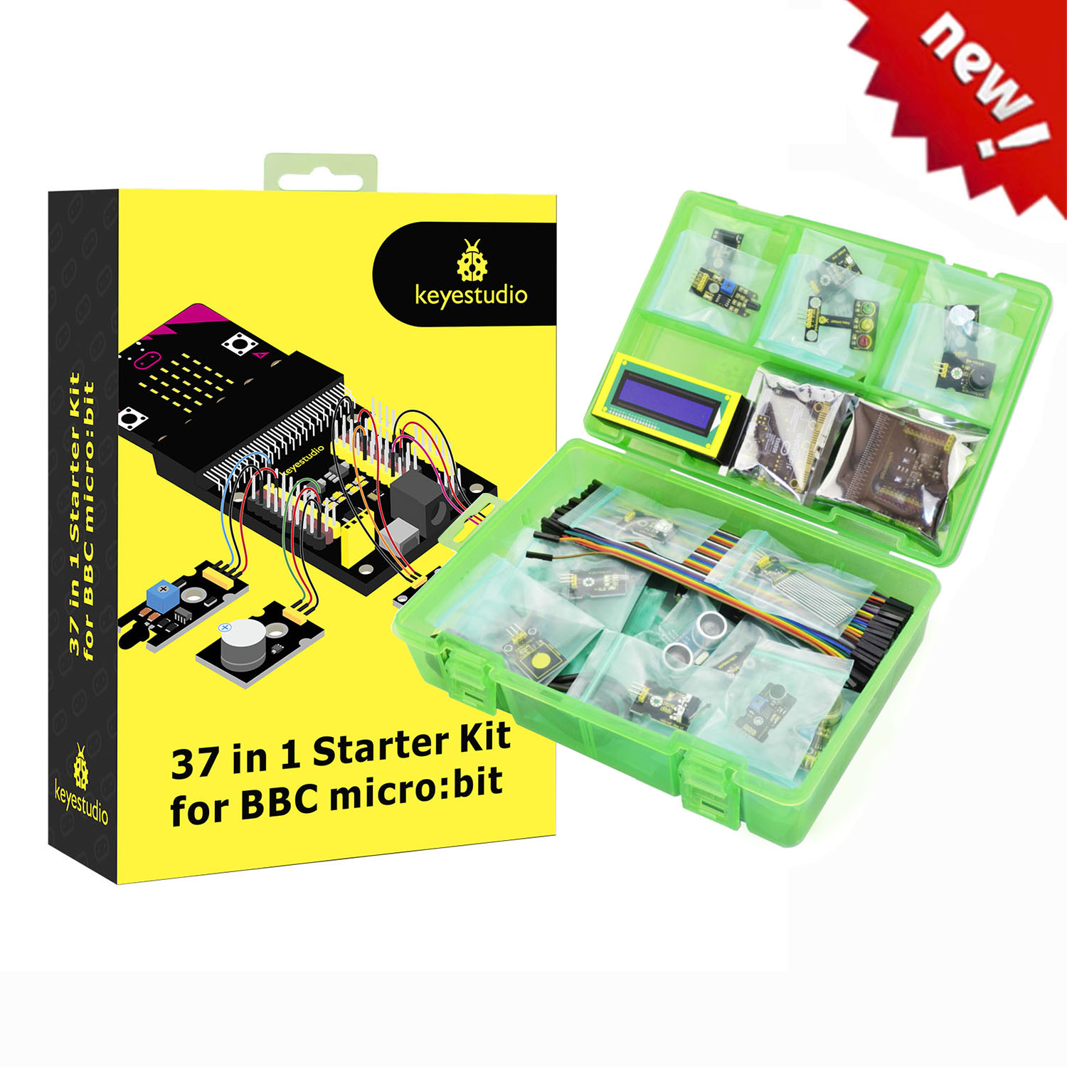 Стартовый комплект датчиков Ke – обзор и цена Micro Bit Stem Educational Starter Kit