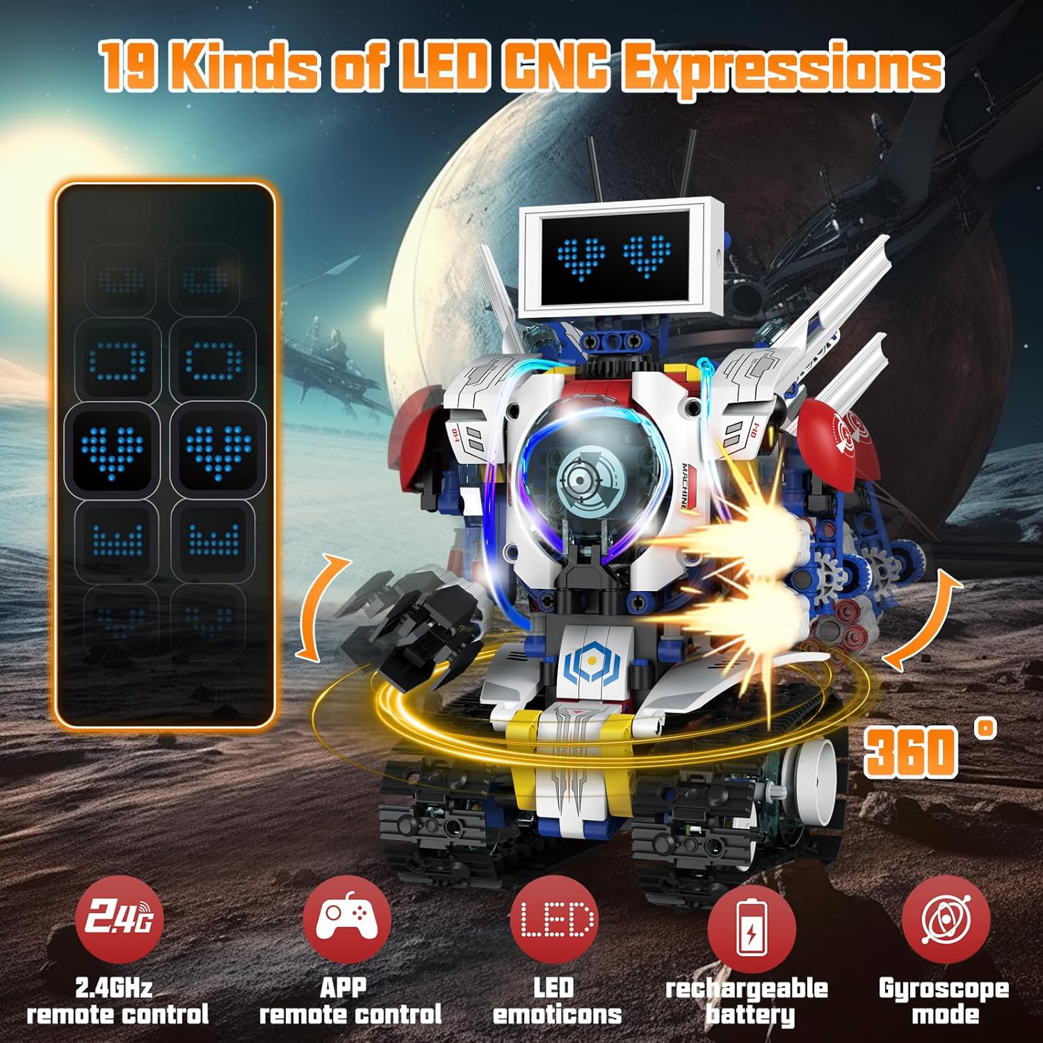 Набор игрушек-роботов STEM 5 в – обзор и цена Stem Robot Building Kit Coding