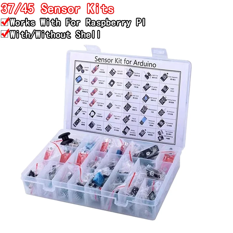 Для модулей датчиков arduino 4 – обзор и цена Arduino Sensor Kit 37 Modules Starter