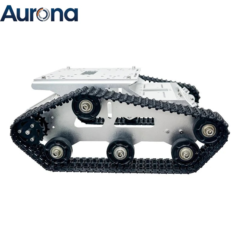 【Промышленный】Комплект шасси д – обзор и цена Raspberry Pi Robot Platform Tank Chassis