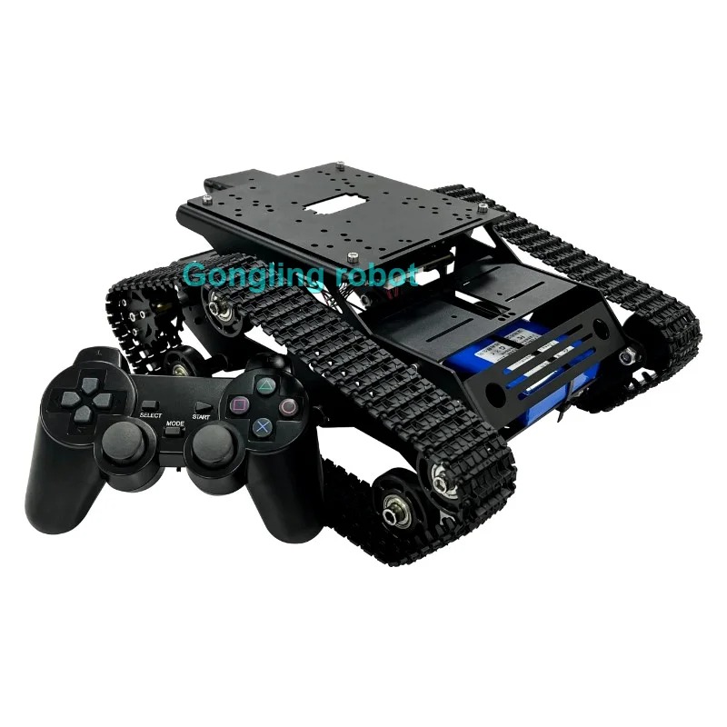 【Промышленный】Комплект шасси д – обзор и цена Raspberry Pi Robot Platform Tank Chassis