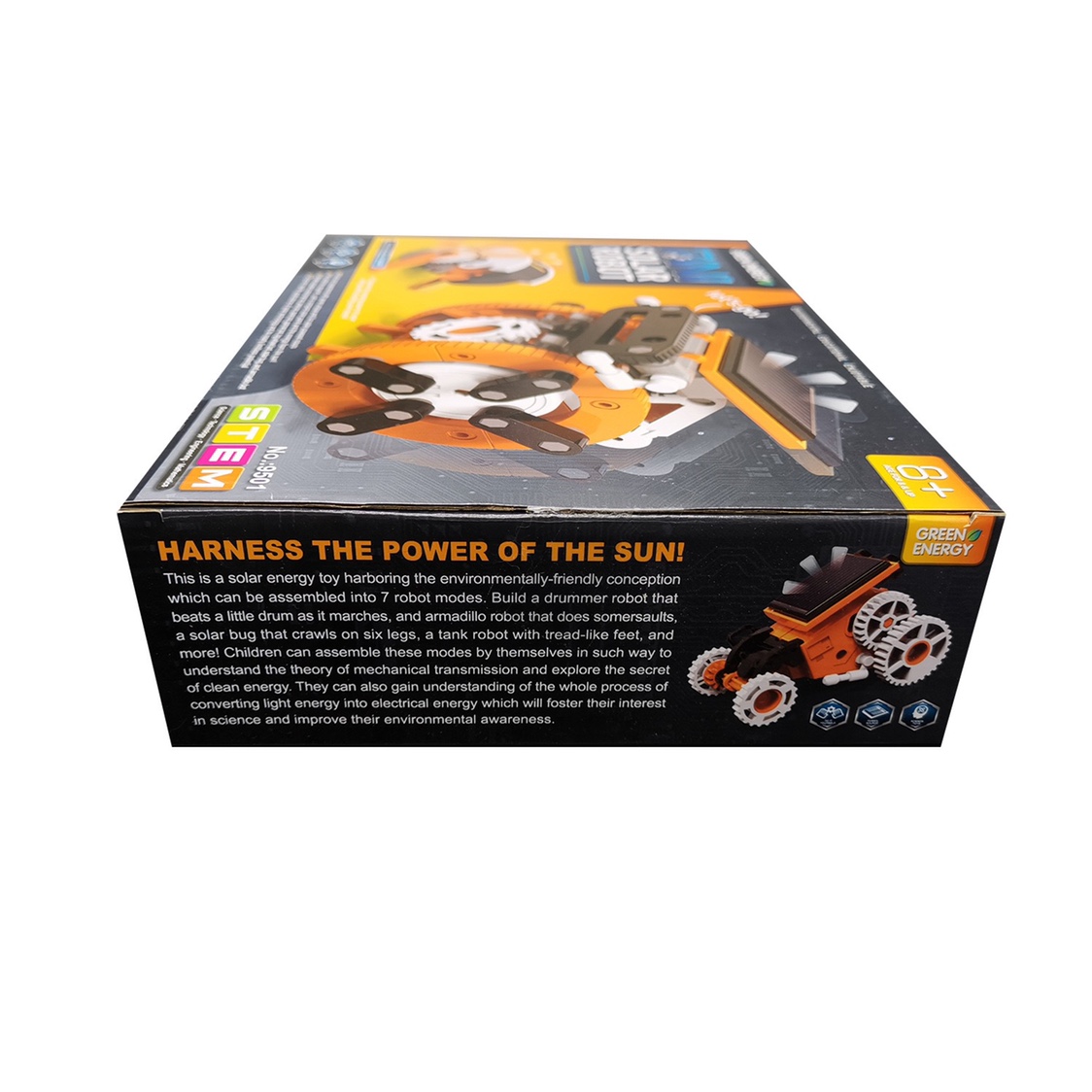 Набор для сборки робота 7 в 1: – обзор и цена Solar Powered Robot Kit 14 In 1