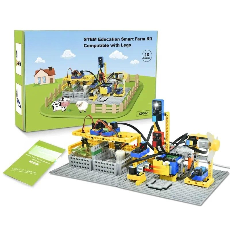 Новинка: Умная ферма DIY для S – обзор и цена Electronic Building Blocks Stem Kit