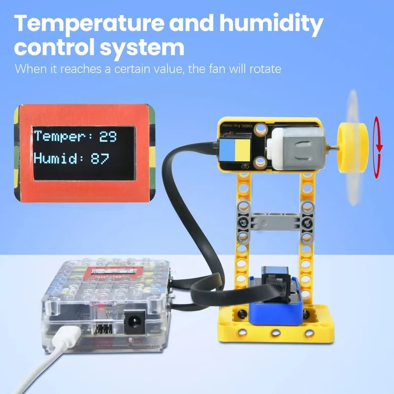 Новинка: Умная ферма DIY для S – обзор и цена Electronic Building Blocks Stem Kit