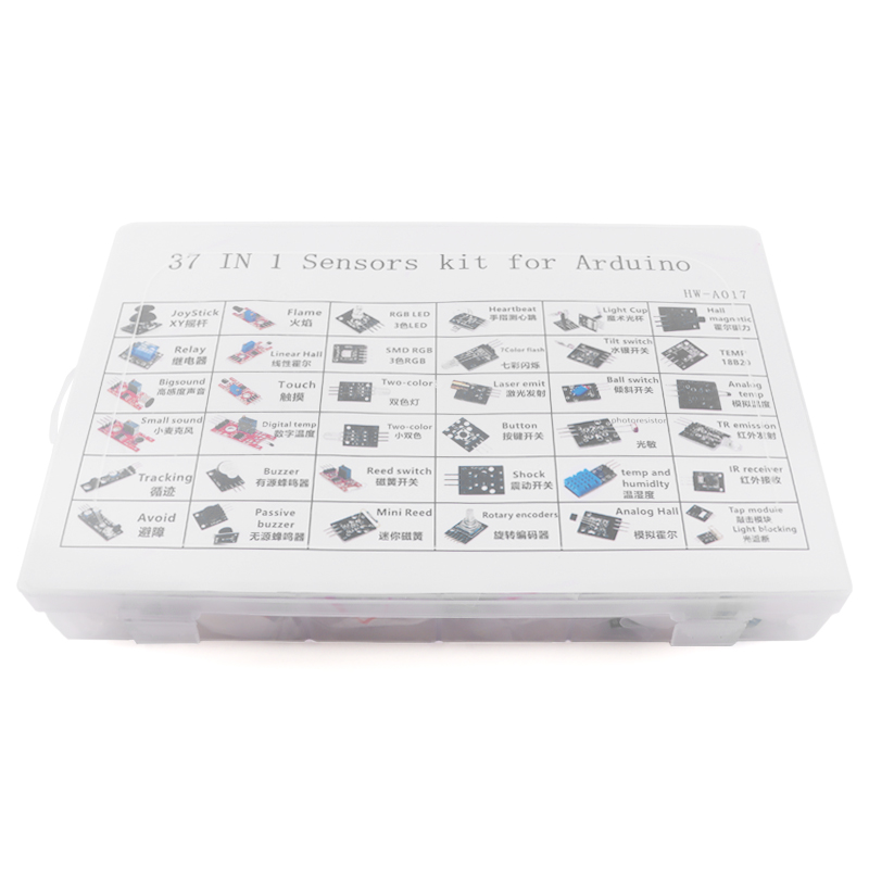 Набор из 37 сенсорных модулей  – обзор и цена Arduino Sensor Kit 37 Modules Starter