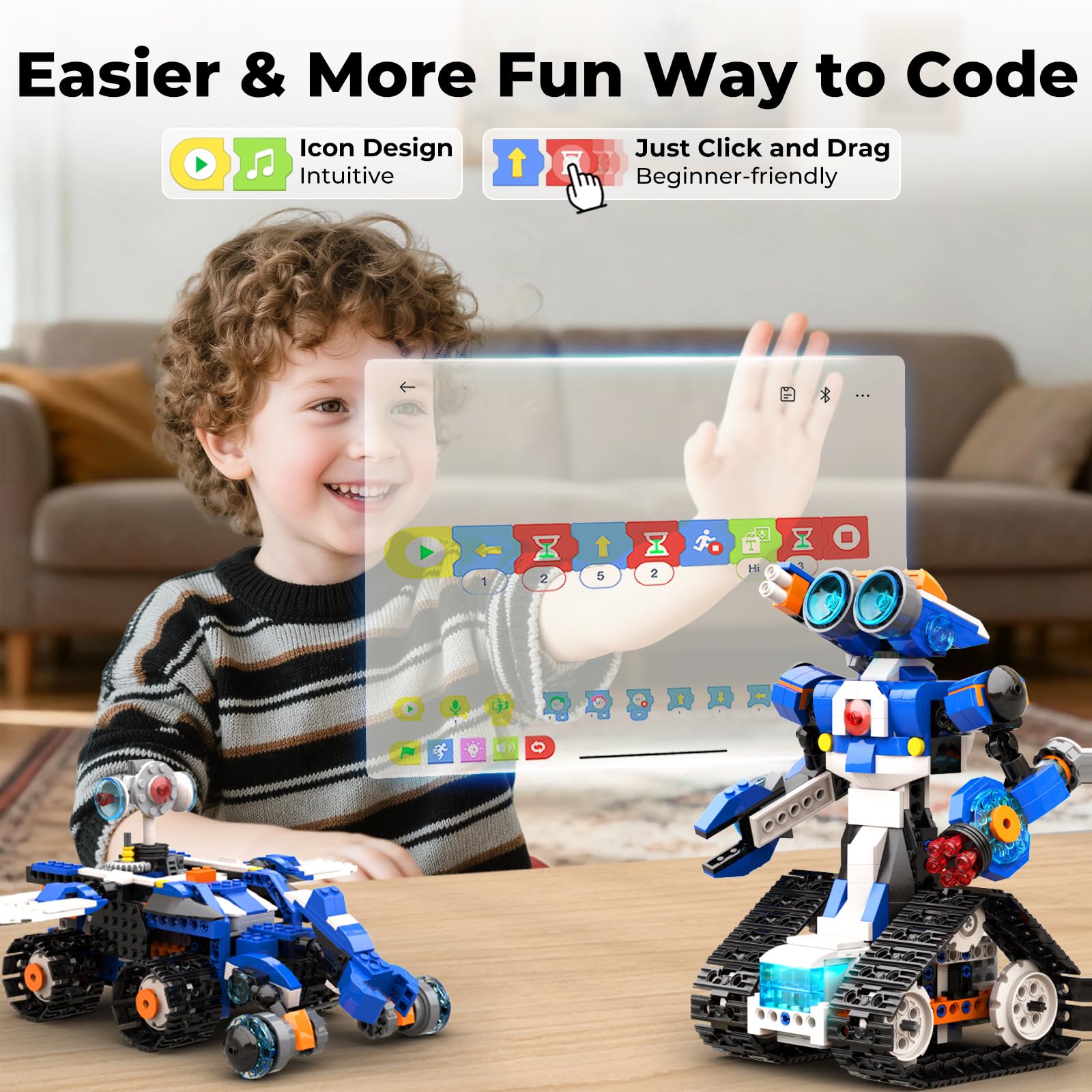 Набор для робототехники Apitor – обзор и цена Stem Robot Building Kit Coding