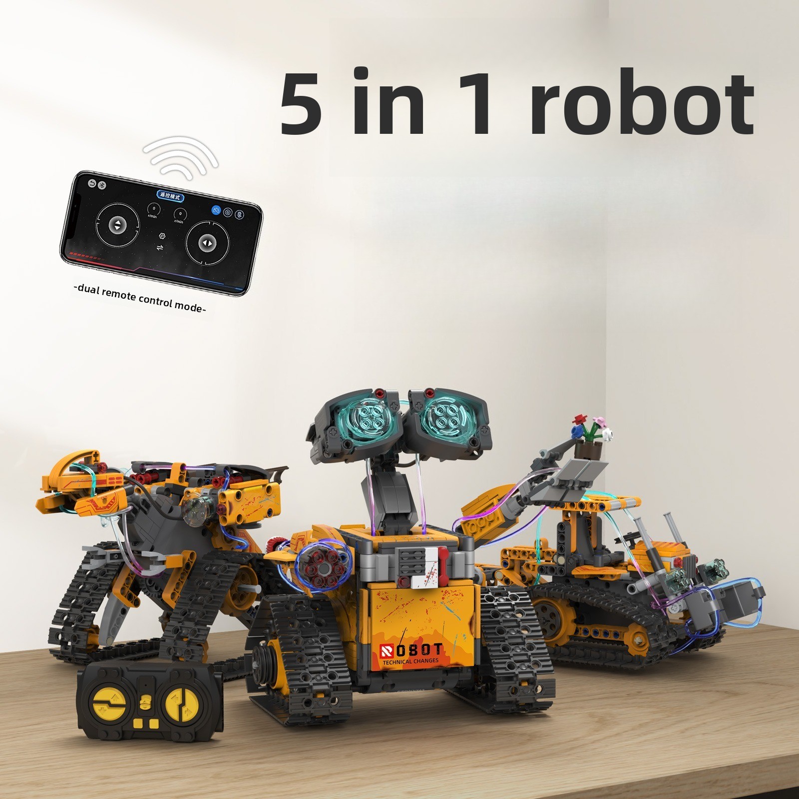 Программируемый робот-конструк – обзор и цена Stem Robot Building Kit Coding