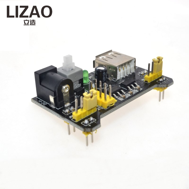 Набор для макетирования LIZAO  – обзор и цена Breadboard Jumper Wires Power Supply Kit