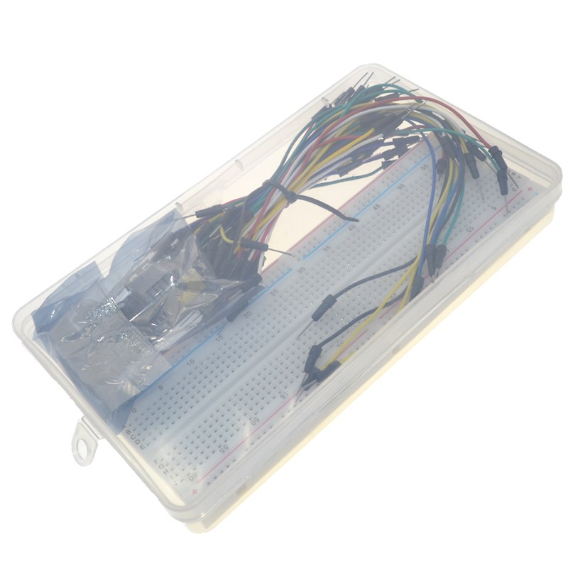 Набор для макетирования LIZAO  – обзор и цена Breadboard Jumper Wires Power Supply Kit