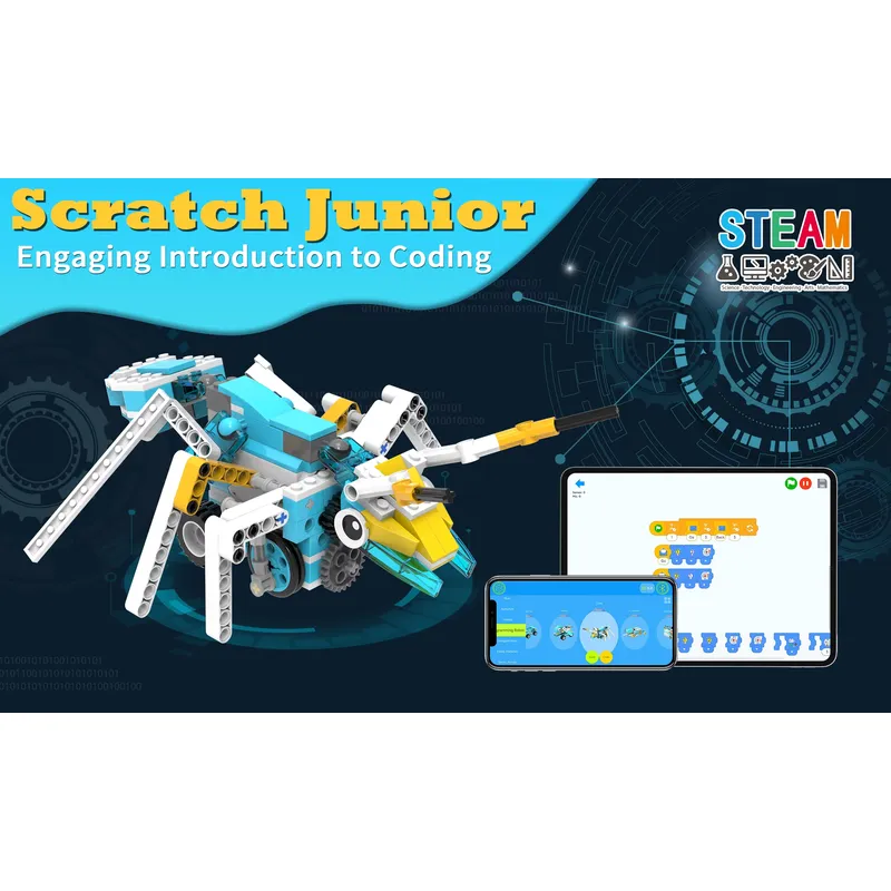 Набор для сборки робота EE1 20 – обзор и цена Stem Robot Building Kit Coding