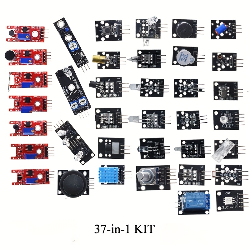 Стартовый комплект сенсорного  – обзор и цена Arduino Sensor Kit 37 Modules Starter