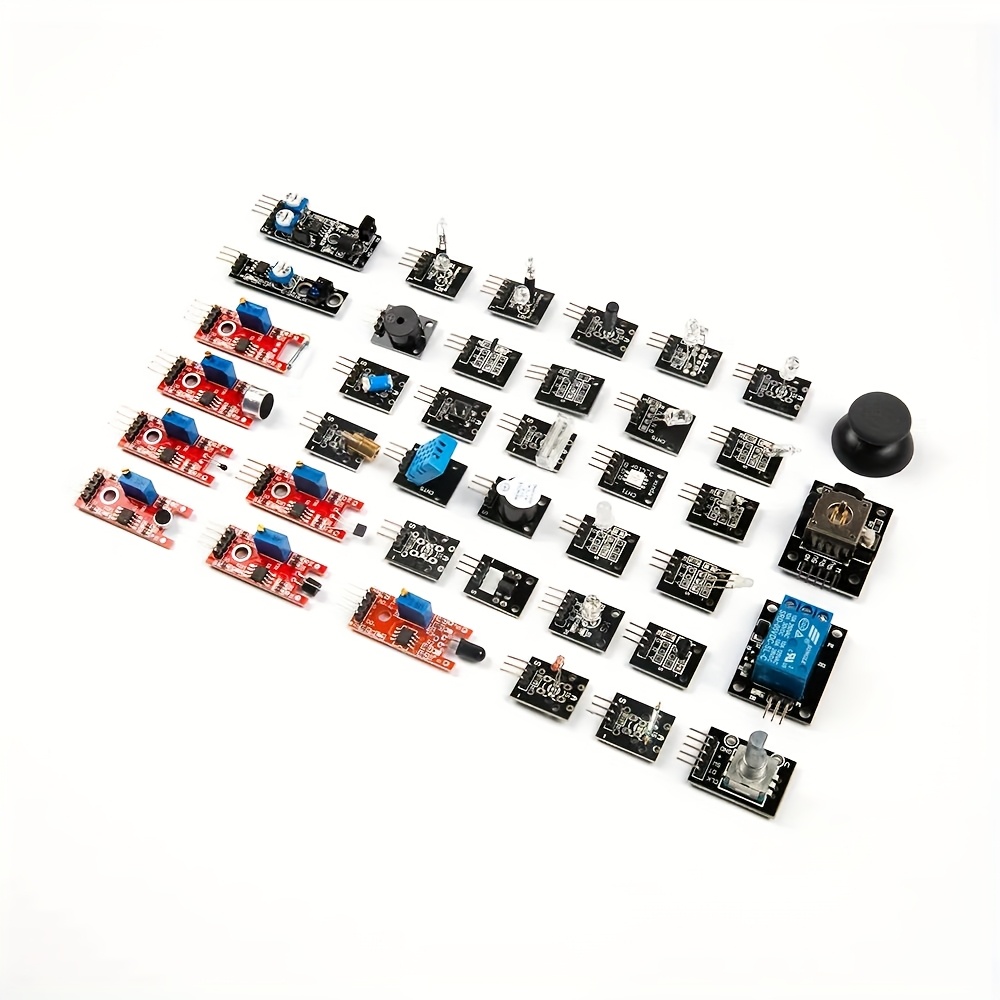 Стартовый комплект сенсорного  – обзор и цена Arduino Sensor Kit 37 Modules Starter