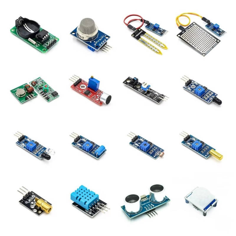 Модули датчиков 45 в 1, 16 вид – обзор и цена Arduino Sensor Kit 37 Modules Starter